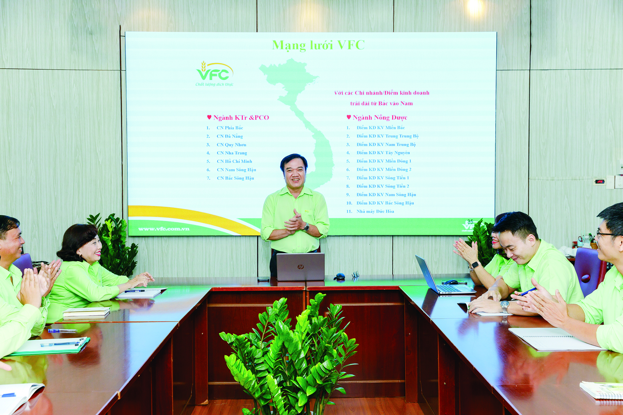 Human resources strategy aligned with VFC’s cultural values and spirit